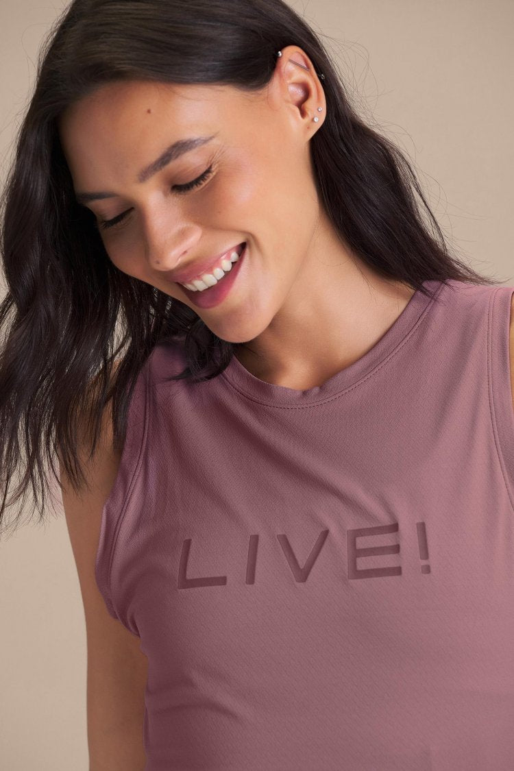 Regata Cropped LIVE! Comfort - Amethyst