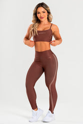 Conjunto Fitness Calça Legging e Top estampa exclusiva DIVINA