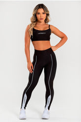Conjunto Fitness Calça Legging e Top estampa exclusiva BLINDADA
