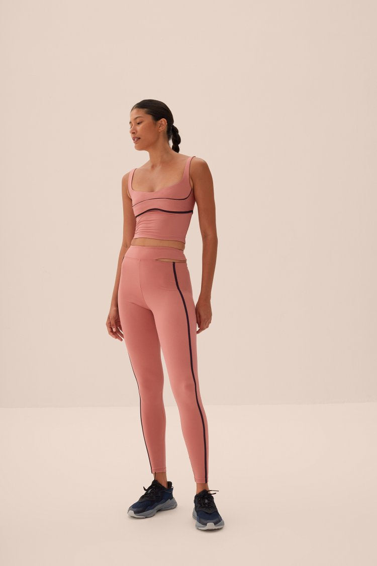 Calça Fusô Cut Out Allure®Adaptiv - Pecan