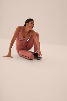 Calça Fusô Cut Out Allure®Adaptiv - Pecan