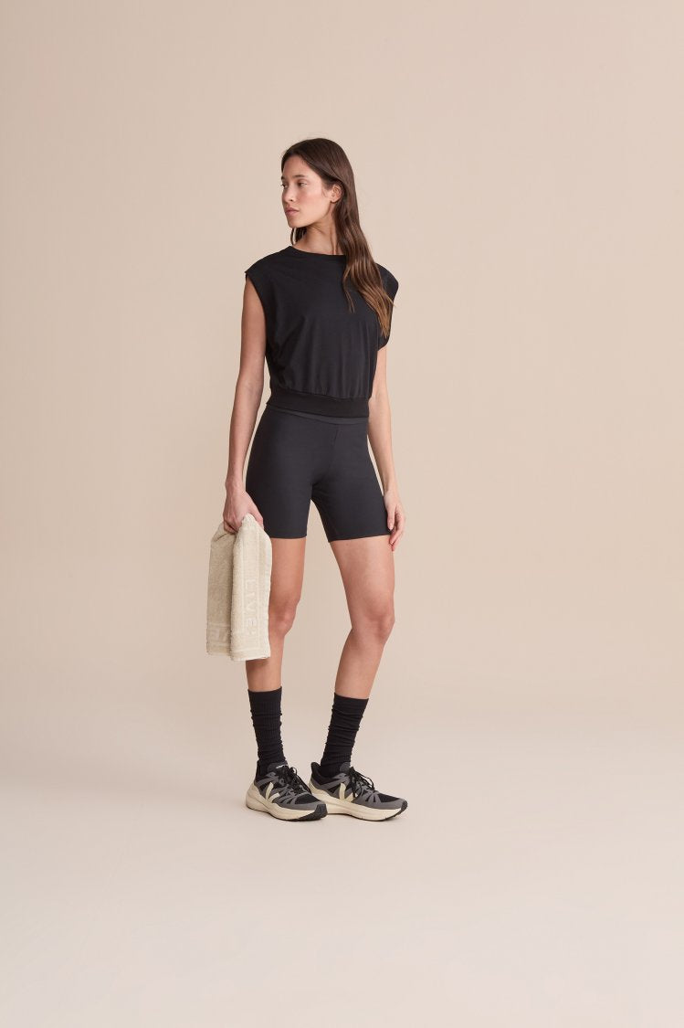 Regata Cropped Soft Pima - Preto