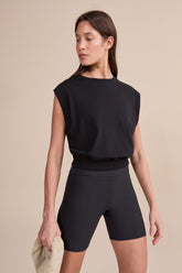 Regata Cropped Soft Pima - Preto