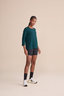 Camiseta ML Cross Back Visco - Mystical