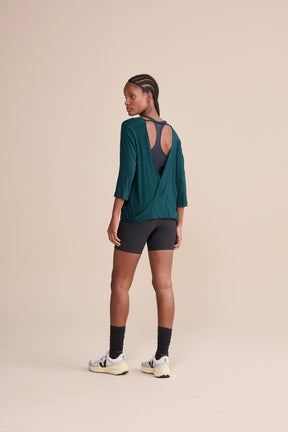 Camiseta ML Cross Back Visco - Mystical