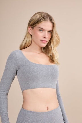 Top Multi ML Sense® - Cinza mescla