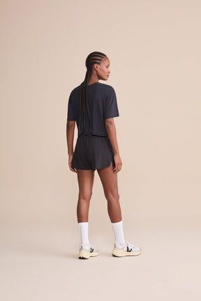 Camiseta Cropped LIVE! Comfort - Preto