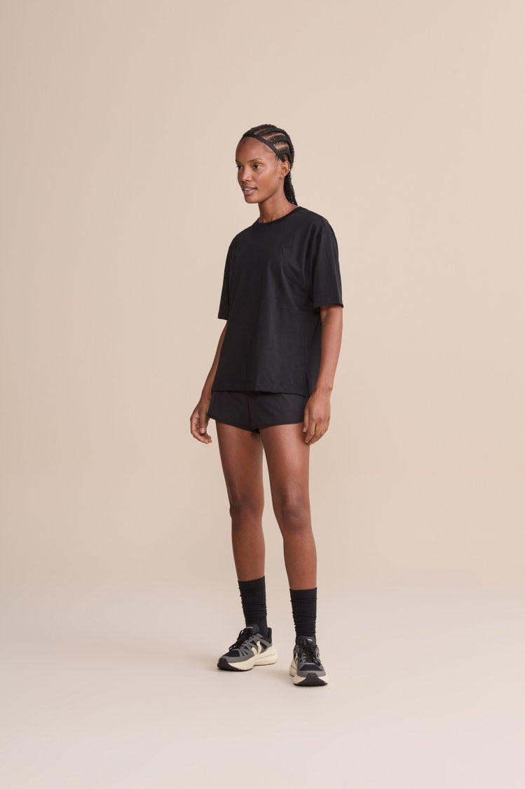 Camiseta Long Soft Pima - Preto