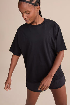 Camiseta Long Soft Pima - Preto