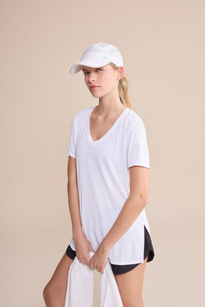 Camiseta V Action - Branco