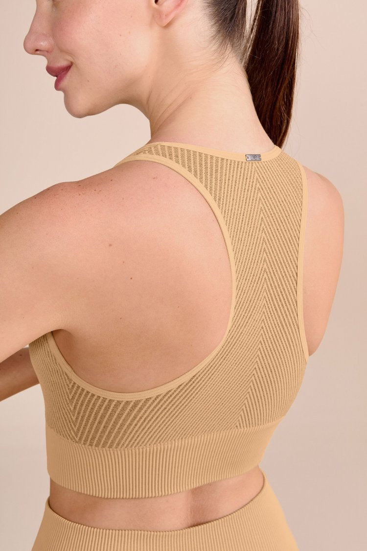 Top Nadador Seamless Breezy - Porcelain