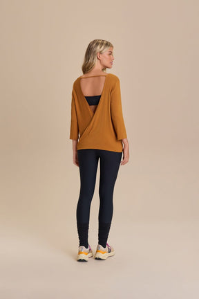 Camiseta ML Cross Back Visco - Ray