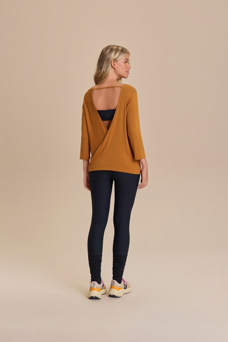 Camiseta ML Cross Back Visco - Ray