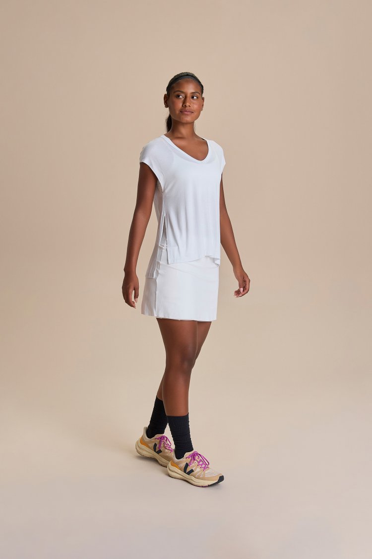 Regata Visco Heart - Branco