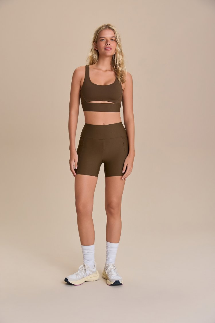 Top Cut Out Fit Green® - Nutmeg