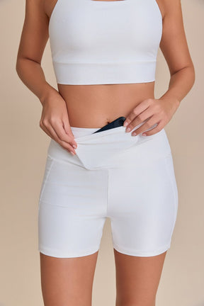 Shorts Fit Allure® Adaptiv - Branco