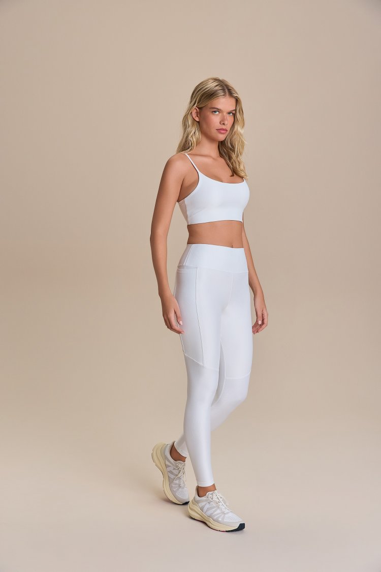 Legging Allure Adaptiv Secret - Branco