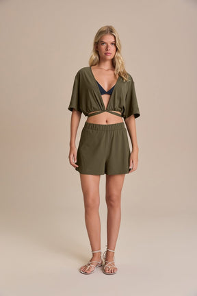 Shorts Transpasse Side Wide - Fierce