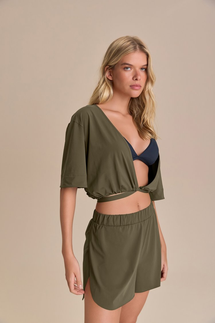 Shorts Transpasse Side Wide - Fierce