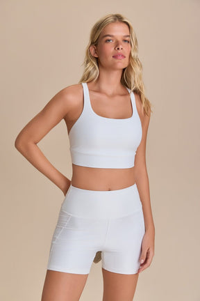 Shorts Fit Allure® Adaptiv - Branco