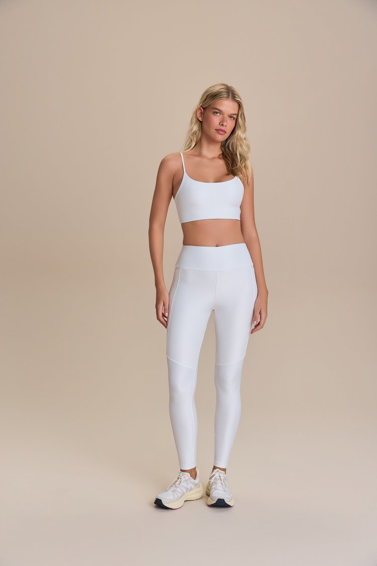 Legging Allure Adaptiv Secret - Branco