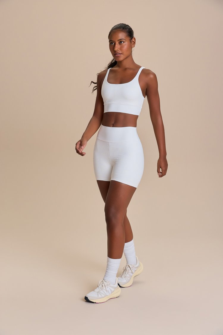 Shorts Fit LIVE! Icon - Branco