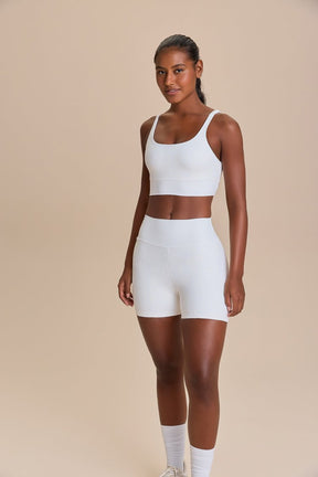 Shorts Fit LIVE! Icon - Branco