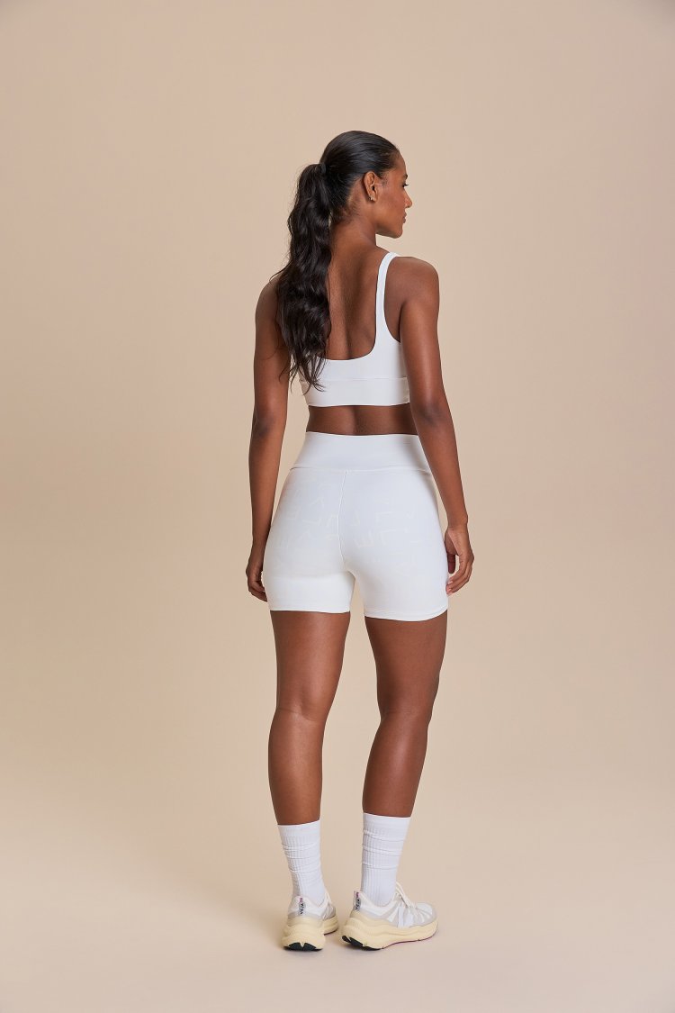 Shorts Fit LIVE! Icon - Branco