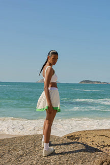 Saia Sideline C&C - Branco
