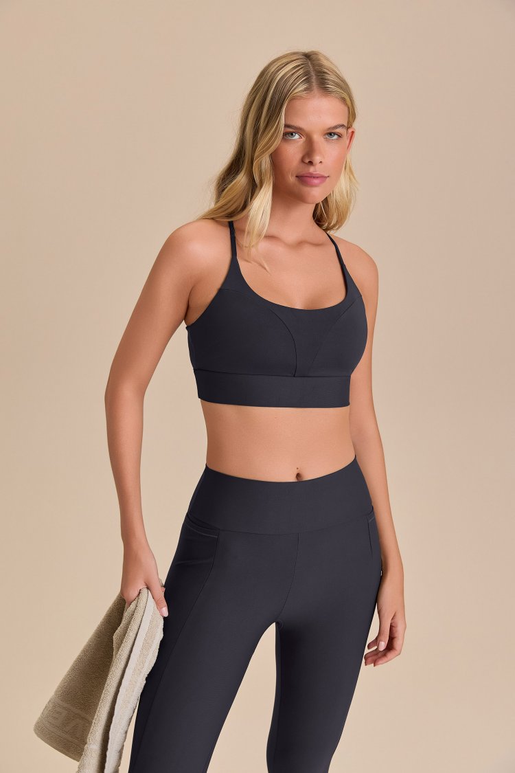 Top Cross Fit Green® - Preto