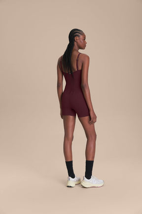 Macaquinho Seamless Knit® - Aubergine