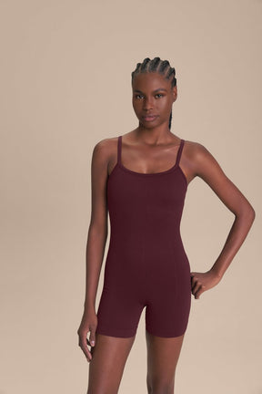 Macaquinho Seamless Knit® - Aubergine