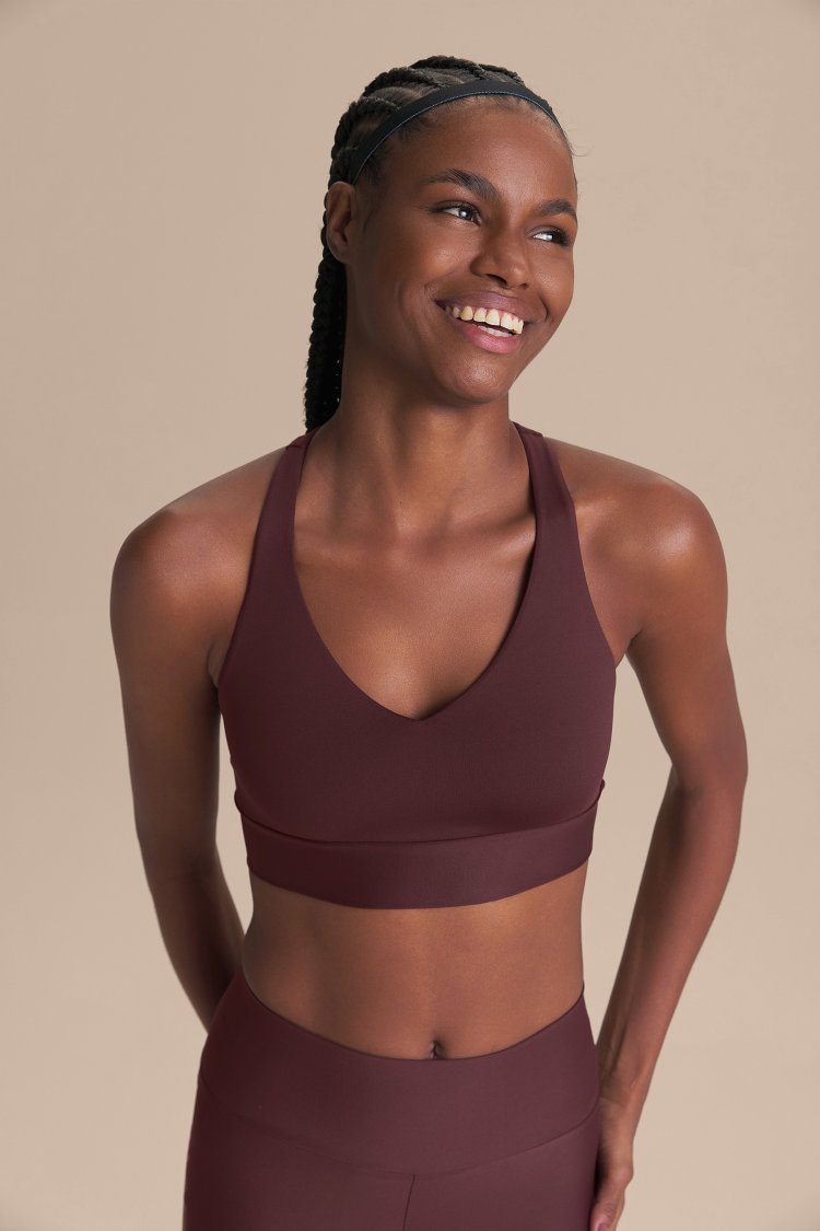 Top V Nadador Sense® - Aubergine