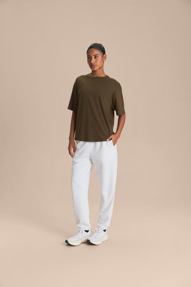 Camiseta Pima Slim - Green Kelp