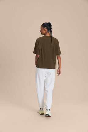 Camiseta Pima Slim - Green Kelp