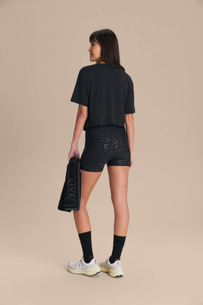 Camiseta Cropped LIVE! Comfort - Onyx