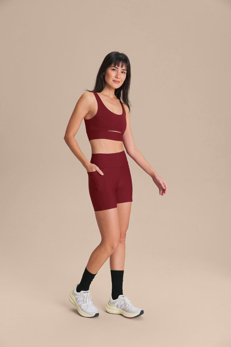 Top Cut Out Fit Green® - Crimson