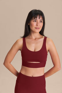 Top Cut Out Fit Green® - Crimson