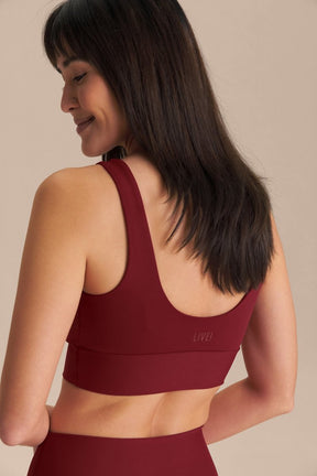 Top Cut Out Fit Green® - Crimson