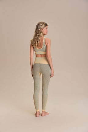 Calça Fusô Seamless Diagonal - Vanilla