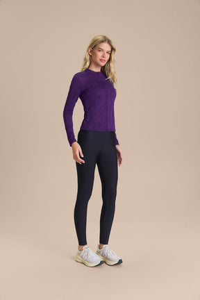 Jaqueta Jacquard Tela LIVE! - Purple Glitch
