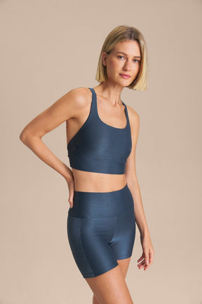 Shorts Fit Allure® Adaptiv - Misteel Blue