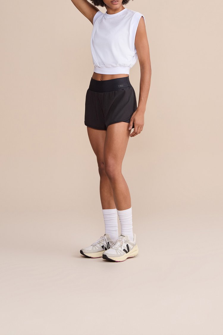 Regata Cropped Soft Pima - Branco