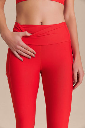 Legging Six Pockets Speed - Red Lume