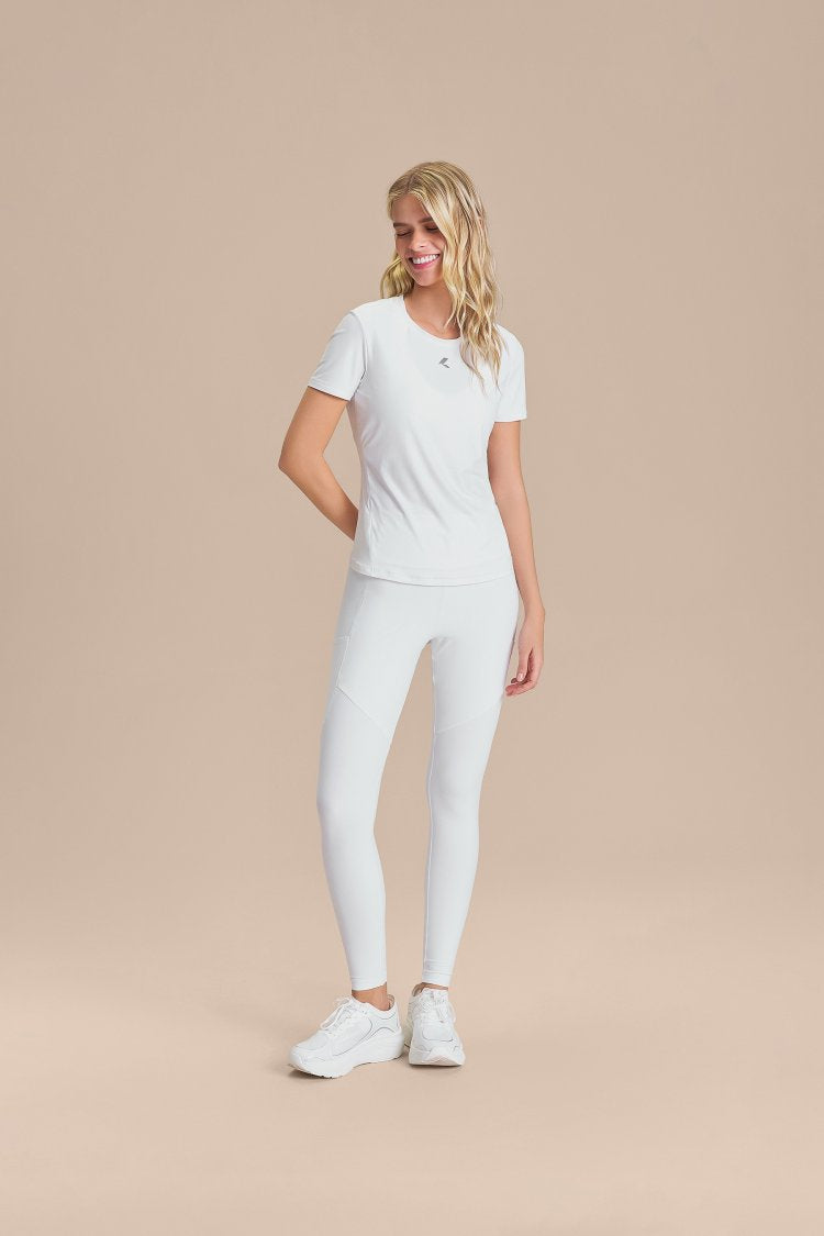 Legging Six Pockets Speed - Branco