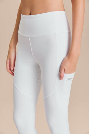 Legging Six Pockets Speed - Branco