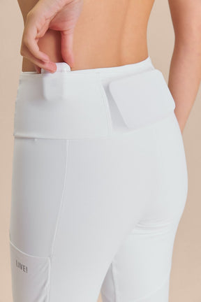 Legging Six Pockets Speed - Branco