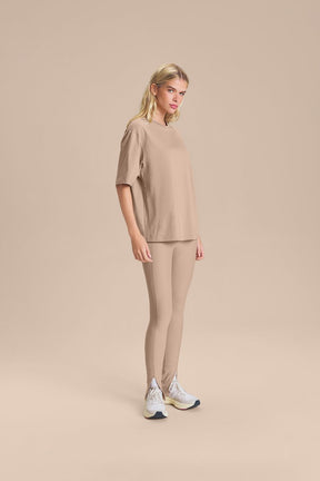 Camiseta Pima Slim - Clay Beige