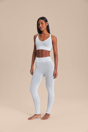 Top Mesh Seamless - Branco