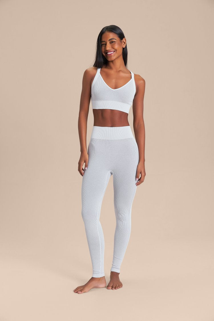 Top Mesh Seamless - Branco